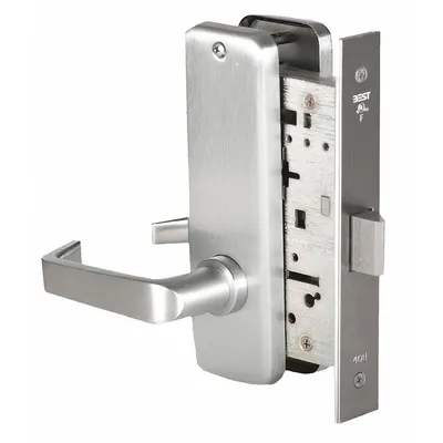 BEST Door Lockset: Passage Lever Locksets, Chrome, ADA Compliant