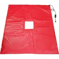 This 78 in x 6-1/2 ft heated blanket is designed for thawing frozen ground around utility poles. It operates at 240 V AC with a wattage output of 816.13 W, enabling safe excavation and maintenance in cold climates.