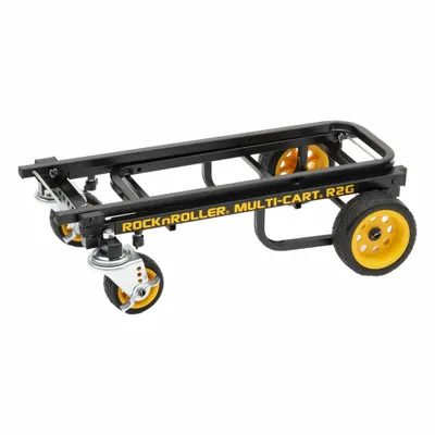 ROCK Extra-Versatile 4-Position Steel Convertible Hand Truck - Extra-Versatile 4-Position Steel Convertible Hand Trucks with Extendable Frame