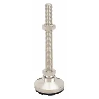 S & W Male-End Leveling Mount: Swiveling Stud, 1"-8 Thread Size, 4 in, 15,000 lb Capacity (MPN NSW-5AN)