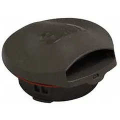 Replacement exhalation valve cover assembly for 3M Full Facepiece Respirator Model 6900. Restores proper sealing and exhalation function. Used in industrial environments requiring respiratory protection.