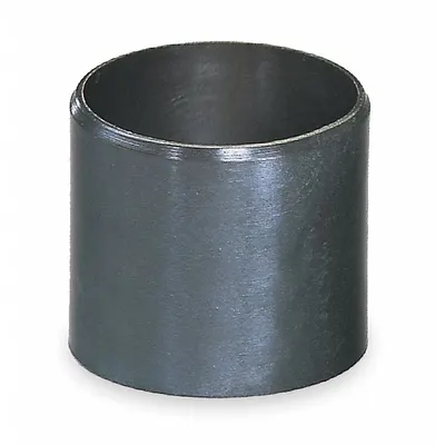 IGUS Sleeve Bearing: Polymer, 3/8 in Bore, 15/32 in OD, 1/2 in Overall Lg, Black - Chemical- & Heat-Resistant Plastic Sleeve Bearings