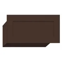 Drop Box: 1 Doors, Horizontal, 7 in H x 14 in W x 6 in D, Recessed Mounting, Non-Lockable (MPN 2255BRZ)