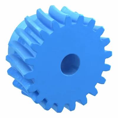 KHK GEARS Worm Wheel: Reduction Ratio 10, Module m 3, Right Hand, 14.5° Pressure Angle - Metric Worm Wheels