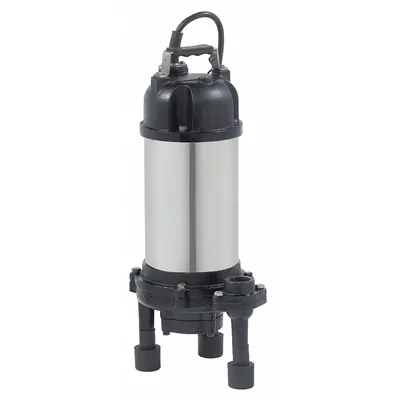 Dayton Grinder Pump: Single Phase, 1 1/2 hp, 230V AC, 26 gpm @ 10' of Head, 1 1/4 in FNPT - General Purpose Sewage Grinder Pumps