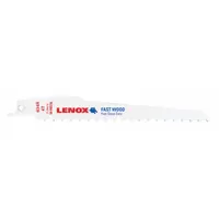 LENOX Reciprocating Saw Blade: 4 Teeth per Inch, 6 in Blade Lg, 0.05 in Blade Thick, Bi-Metal, 5 PK (MPN 20575634R)