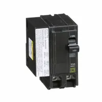 SQUARE D Miniature Circuit Breaker: 100 A, 120/240V AC, Single Phase, 10kA at 120/240V AC, 2 Poles (MPN QO21001021)