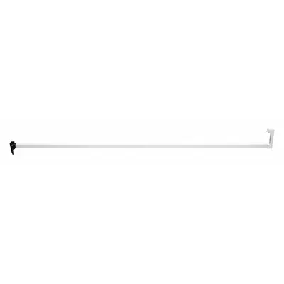 PRIME-LINE S 4220 Sliding Door Bar Lock, 48 in L x 1 in W x 1 in H - Locks for Sliding Doors
