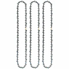 Chainsaw chain with 3/8 in pitch and 0.03 in gauge, featuring 59 drive links. Suitable for use with compatible 14-inch bar saws for cutting wood in applications such as pruning, firewood preparation, and general forestry tasks.