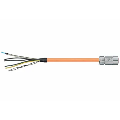 READYCABLE Servo Cable: Basic Cable, 40 ft Lg, For Allen-Bradley, Similar To 2090-CSBM1DG-10AF - Allen-Bradley-Style Servo Hybrid Cable Cordsets