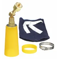 SP SCIENCEWARE Dry Ice Maker: 2 in Overall Wd, 5 in Overall Lg, Brass (Screw), F38886-0000