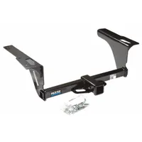 Steel step bumper hitch with powder-coated finish. Designed for Subaru Legacy, requires drilling for installation. Gross trailer weight capacity 4,000 lb, tongue weight 600 lb. Provides a step surface for accessing the vehicle or trailer