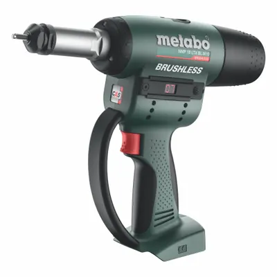 METABO NMP 18 LTX BL M10 bare MB Cordless Riveting Tool (Tool Only) - Metabo Cordless Riveting Tools