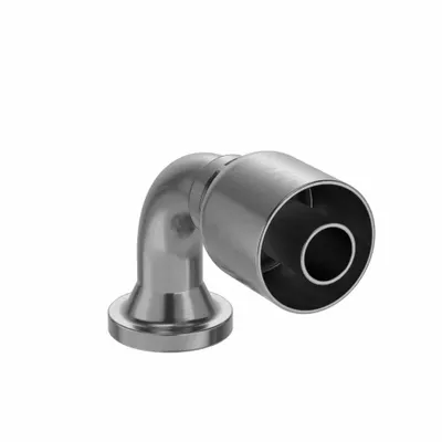 PARKER 11943-20-16 90° Elbow Crimp Hydraulic Hose Fitting - Crimp Hydraulic Hose Fittings with Flange Connection