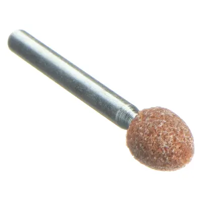 NORTON General Purpose Mounted Point, 60 Grit, Aluminum Oxide, B43 Shape - General Purpose Mounted Points for Carbon Steel