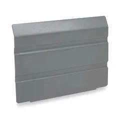 This drawer divider is designed for use with VIDMAR modular drawer cabinets. It creates separate compartments within drawers that are 3 7/8 inches wide or deep and 2 7/8 inches high. The divider has an overall height of 2 7/8 inches and is used to organize tools, parts, and small components.