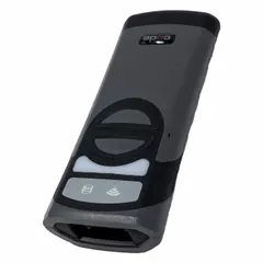 This cordless barcode label scanner features 2D image scanning and wireless connectivity. It includes a charging station with desktop mount and requires no scanner cable. Suitable for inventory management, point-of-sale, and asset tracking in demanding environments.