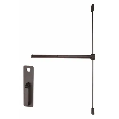 VON DUPRIN 2227TP-3-313 Surface Vertical Rod Push Bar - Surface Vertical Rod Push Bars