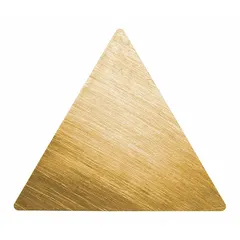 Triangle (T) indexable turning insert made of PVD cermet. Used for finish to medium machining of steels and stainless steels in turning, facing, and profiling operations.