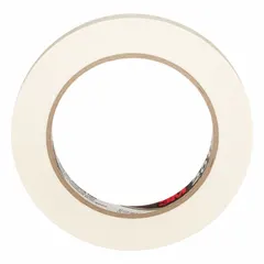 General purpose masking tape with tan crepe paper backing and rubber adhesive. Designed for indoor use on paper surfaces. Suitable for light-duty painting, labeling, and bundling applications.