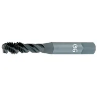 OSG Spiral Flute Tap: 3/8"-24 UNF, H3 / 2B-3B, 3 Flute, Modified Bottoming Chamfer (MPN 1733105)
