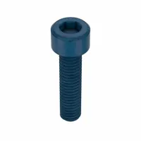 Socket Head Cap Screw: M6x1.00 Thread Size, 25 mm Lg, Std, Blue Phosphate, Alloy Steel, 50 PK (MPN UST176241)
