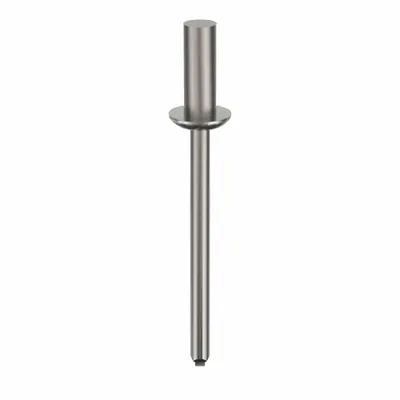 OEM APPROVED VENDOR Domed-Head Blind Rivet, 0.156" dia, 1 46/61" L, 500 PK - Domed-Head Blind Rivets