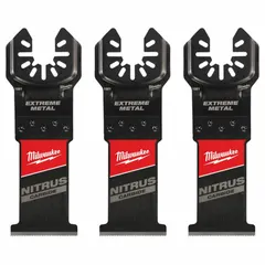 This open-back universal OIS mounted blade is designed for straight cutting applications. It features a carbide cutting edge and measures 4 3/16 inches in overall length. Suitable for use with oscillating tools in cutting cement board and similar materials.
