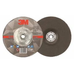 Type 27 wheel for cutting and grinding carbon and stainless steel. Ceramic grain, 36 grit. 7" diameter, 1/8" thickness, 5/8"-11 arbor. 10 wheels per pack.