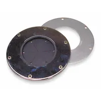 IN-SINK-ERATOR Mounting Adapter: 4 1/2 in Sink Opening Dia, 5 1/2 in Overall Dia, Stainless Steel (MPN 11327-H)