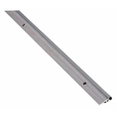 NATIONAL GUARD Door Weatherstripping: Bulb Insert, 4 ft Lg, 7/8 in Wd - Metal Leaf Weatherstripping