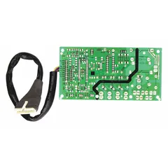 This main control board is a replacement component for HVACR systems, managing functions such as temperature regulation, defrost cycles, and fan operation. It is used in commercial refrigeration and cooking equipment to restore electronic control after board failure.