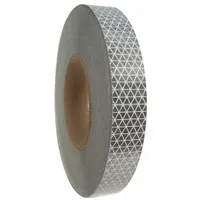Reflective Tape: White, 1 in Wd, 50 yd Lg, Acrylic (MPN 22047)