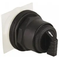 SCHNEIDER ELECTRIC Short-Handled Selector Switch: 30 mm Panel Mount Size, 3 Positions, C Cam (MPN 9001SKS53B)