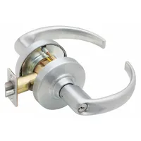 SCHLAGE Door Lockset: Office Lever Locksets, Chrome, ADA Compliant (MPN ND50PD SPA 626)