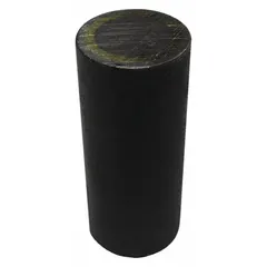 Encased cylindrical alnico magnet with 3/8 in outside diameter and 0.75 in thickness. Provides 1.6 lbf maximum pull force. Suitable for holding, lifting, or positioning ferrous parts in industrial fixtures, sensors, and assembly jigs.
