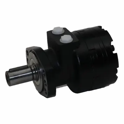 HYDRO CUSTOM Hydraulic Motor: SAE A 4-Bolt Wheel, 250 cc, 350 RPM Max. RPM - Hydraulic Motors