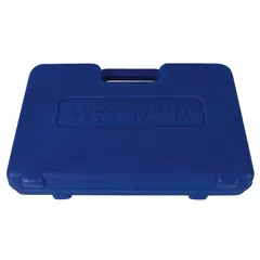 Blow-molded case designed to store and transport Westward power tools. Fits model 1PZ47. Provides lightweight protection for the tool and accessories during storage or transport.