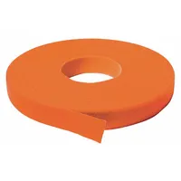 VELCRO BRAND Strap Roll: Strap Roll, Hook-and-Loop, 3/4 in Overall Wd, 37 1/2 ft Overall Lg, Orange (MPN 176067)