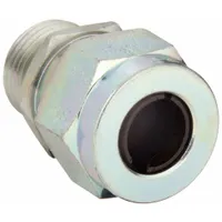 Liquid Tight Cord Connector: Steel, 3/4 in MNPT, 0.50 in to 0.63 in, Silver, 1 3/4 in Overall Lg (MPN SHC1034ZP)