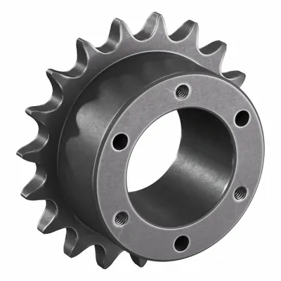 TRITAN Sprocket: For 50 Chain, 19 Teeth, 3.797 in Pitch Dia, 4.12 in Outside Dia - Size 50 Bushed-Bore Roller Chain Sprockets