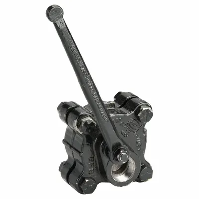 UNITED BRASS WORKS Lever-Actuated Boiler Blow-Off Gate Valve - Lever-Actuated Boiler Blow-Of Gate Valves