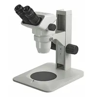 ACCU-SCOPE Microscope: Stereo, Binocular, 0.67X to 4.5X, 22 mm Optical Field of View, Std, Eyeguards (MPN 3075-PFS)
