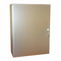 HAMMOND Electrical Enclosure: Stainless Steel, 48 in x 36 in x 16 in, NEMA 12/13/3R/4/4X, Hinged (MPN HW483616SSHK)
