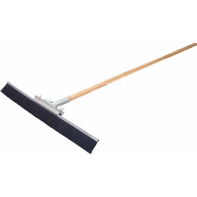 MARSHALLTOWN Sealcoat Broom: Pull/Push, Straight, Wood, Synthetic Plastic - Asphalt Sealing Brushes