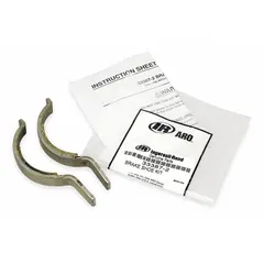 Replacement brake shoe kit for hoist braking systems. Restores stopping power and safety in industrial lifting applications. Includes necessary components for brake system service.