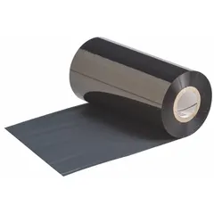 Black resin ribbon for the BBP81 printer, 5 1/8 in x 984 ft. Scratch-resistant and RoHS compliant. Used for industrial labeling applications such as asset tracking, safety signage, and equipment identification.