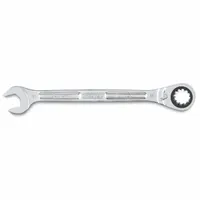 PROTO Combination Wrenches: Alloy Steel, Full Polish Chrome, 24 mm Head Size, 13 1/4 in Overall Lg (MPN JSCVM24B)