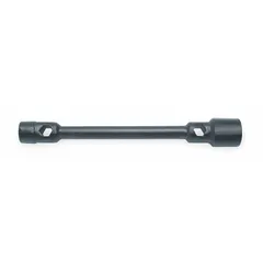 Double-ended lug wrench with a 41 mm wrench head on one end and a 21 mm square, 6-point, standard-depth socket on the other. Features an electrostatic paint finish and metric measurement. Designed for removing and installing standard lug nuts on off-road vehicles.