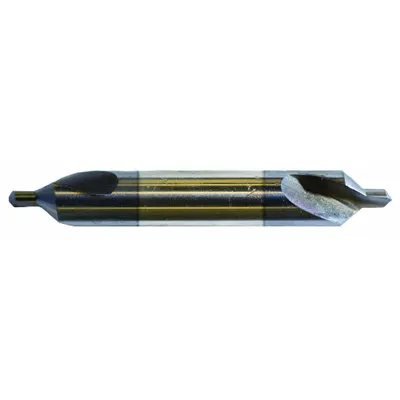 KEO Center Drill: Plain Type, #8, 82°, 3 1/2 in Overall Lg - Plain-Tip Center Drills